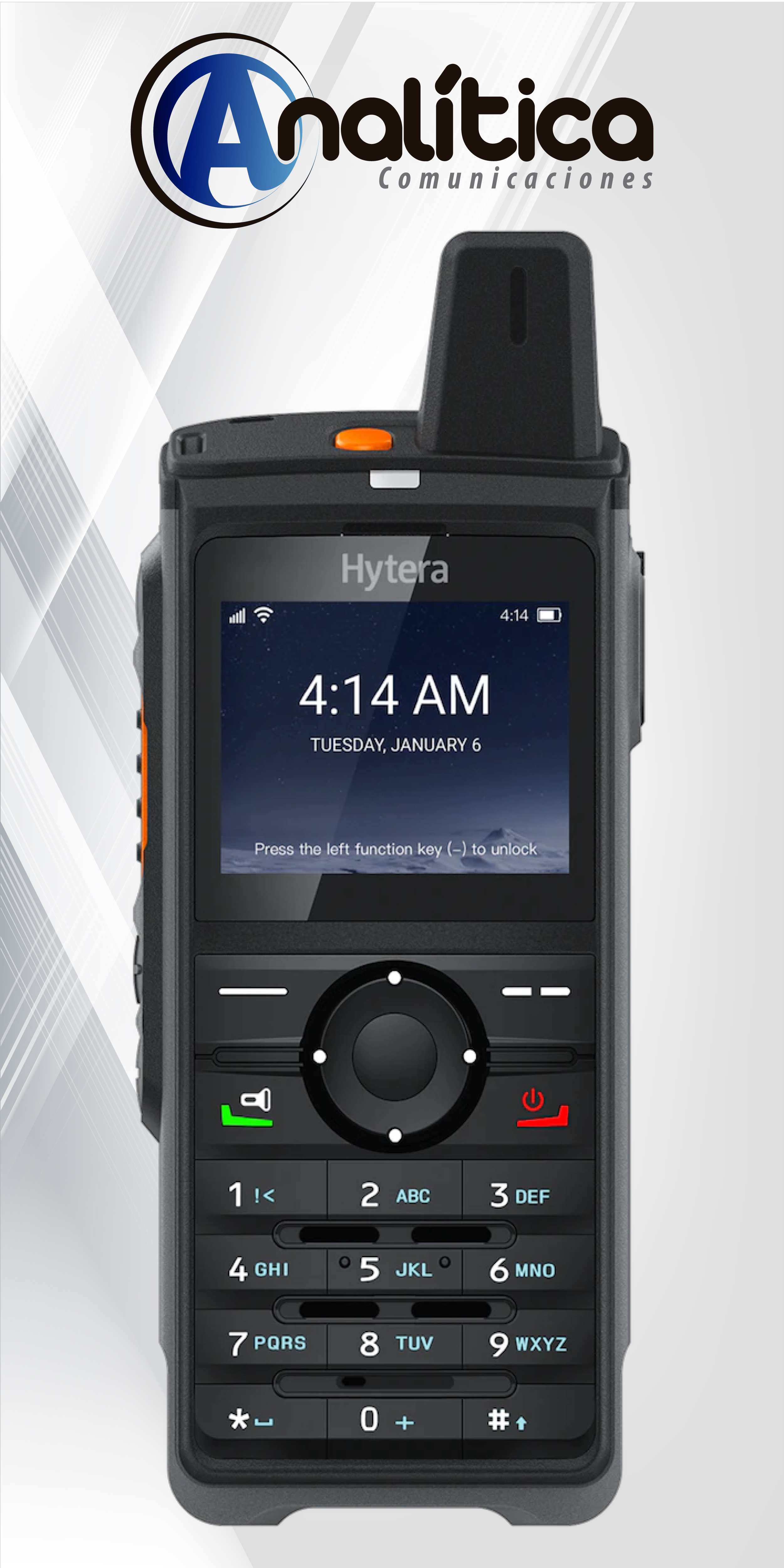 Radioteléfono PoC Hytera PNC380 Pro